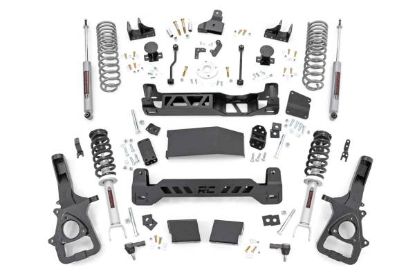 Rough Country - Rough Country Suspension Lift Kit 6 in. Lift Incl. Loaded Struts w/22 in. Factory Wheel  -  33931 - Image 1