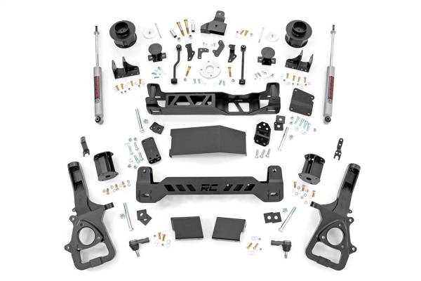 Rough Country - Rough Country Suspension Lift Kit w/Shocks 5 in. Strut Spacers N3 Shocks Includes Installation Instructions  -  34430A - Image 1