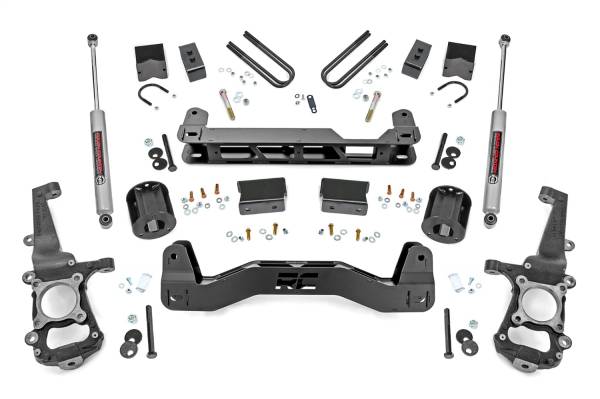 Rough Country - Rough Country Suspension Lift Kit w/N3 Shocks 4 in.  -  40830 - Image 1