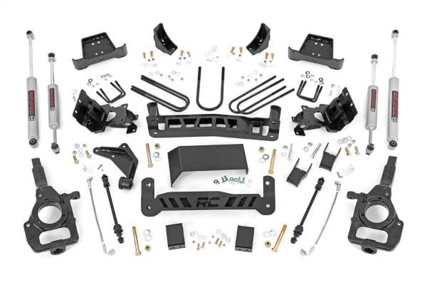 Rough Country - Rough Country Suspension Lift Kit w/Shocks 5 in. Lift  -  43130 - Image 1