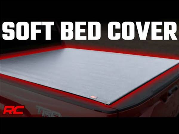 Rough Country - Rough Country Soft Roll-Up Bed Cover  -  48519550 - Image 1