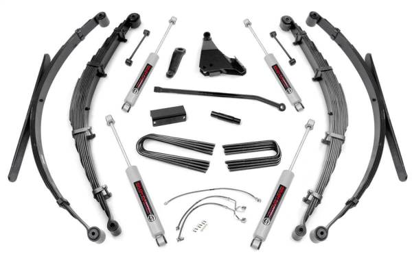 Rough Country - Rough Country Suspension Lift Kit w/Shocks 8 in. Lift  -  488.20 - Image 1