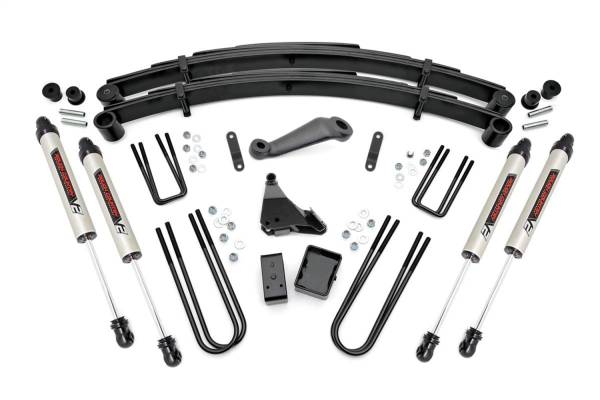 Rough Country - Rough Country Suspension Lift Kit Includes Valved N3 Series Shock Absorbers Lifted Leaf Springs  -  49670 - Image 1