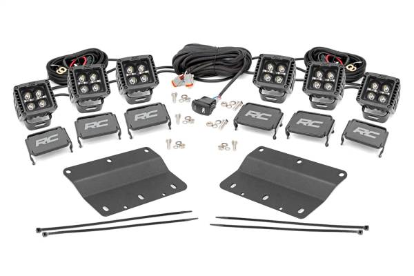 Rough Country - Rough Country LED Fog Light Kit  -  51087 - Image 1
