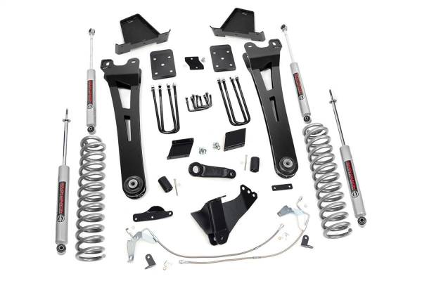 Rough Country - Rough Country Radius Arm Lift Kit w/Shocks 6 in.  -  540.20 - Image 1