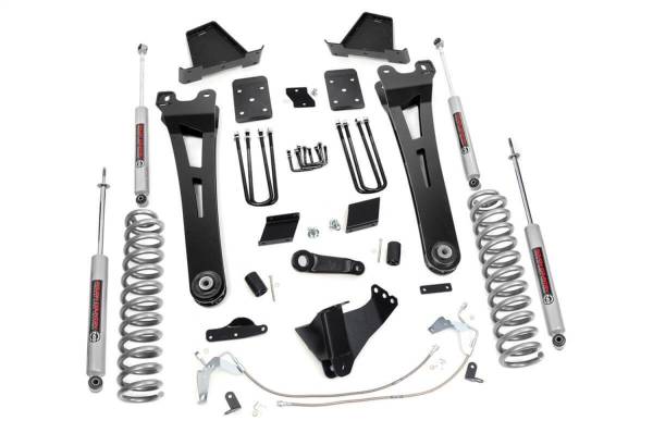 Rough Country - Rough Country Radius Arm Lift Kit w/Shocks 6 in.  -  542.20 - Image 1