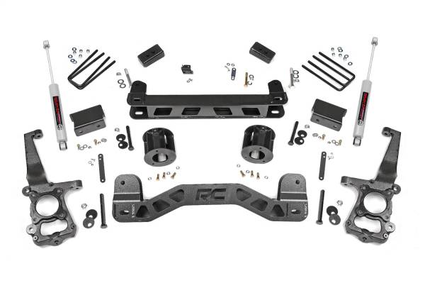 Rough Country - Rough Country Suspension Lift Kit w/Shocks 4 in. Lift Premium N3 Shocks  -  55130 - Image 1