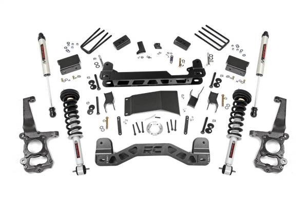 Rough Country - Rough Country Suspension Lift Kit 4 in. Lifted Knuckles/Struts  -  55571 - Image 1