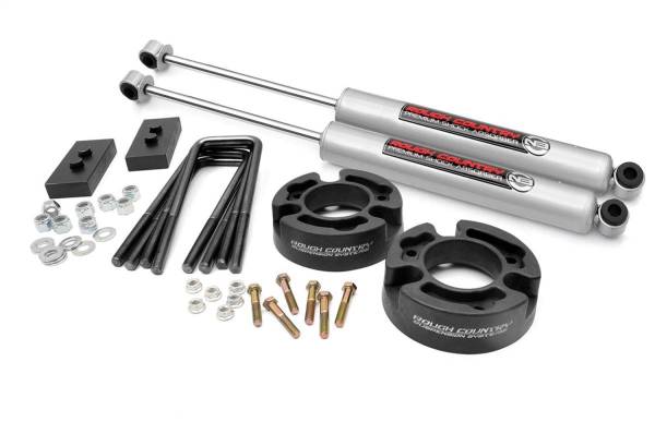 Rough Country - Rough Country Leveling Lift Kit w/Shocks 2.5 in.  -  57030 - Image 1