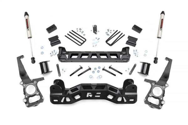 Rough Country - Rough Country Suspension Lift Kit 4 in. w/V2 Shocks  -  57270 - Image 1