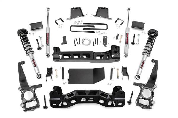 Rough Country - Rough Country Suspension Lift Kit w/Shocks 6 in. Lift Incl. Lifted N3 Struts Rear N3 Shocks  -  57532 - Image 1