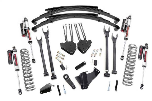 Rough Country - Rough Country Suspension Lift Kit w/Shocks 6 in. 4 Link w/Vertex Shocks  -  58250 - Image 1