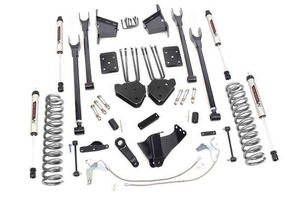 Rough Country - Rough Country Suspension Lift Kit 8 in. 4 Link w/V2 Shocks  -  59270 - Image 1