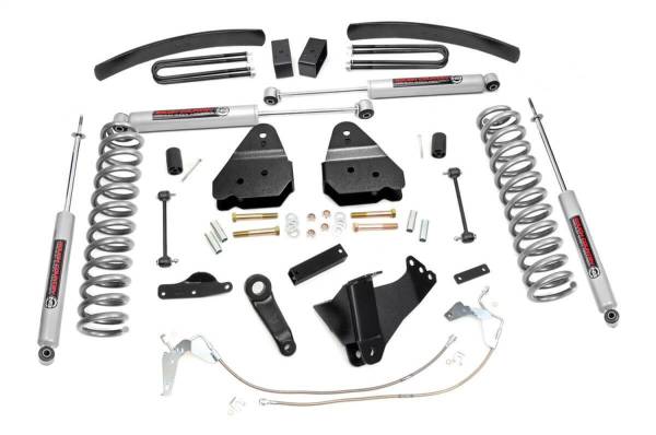 Rough Country - Rough Country Suspension Lift Kit w/Shocks 6 in. Lift  -  594.20 - Image 1