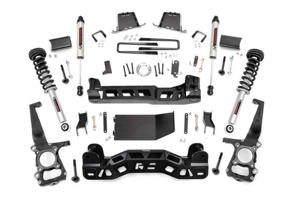 Rough Country - Rough Country Suspension Lift Kit w/Shocks 6 in. Lift Incl. Lifted N3 Struts Rear V2 Monotube Shocks  -  59871 - Image 1