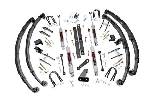 Rough Country - Rough Country Suspension Lift Kit w/Shocks 4.5 in. Lift  -  614.20 - Image 1