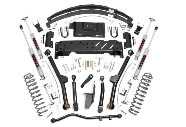 Rough Country - Rough Country X-Series Long Arm Suspension Lift Kit w/Shocks 6.5 in. Lift  -  61822 - Image 1