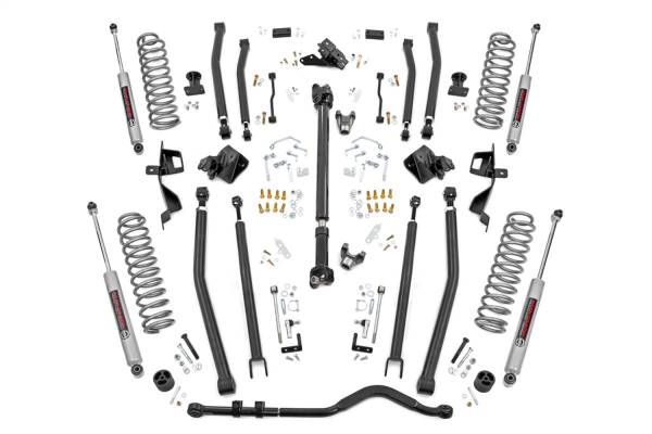 Rough Country - Rough Country Long Arm Suspension Lift Kit w/Shocks 4 in. Lift  -  61930 - Image 1