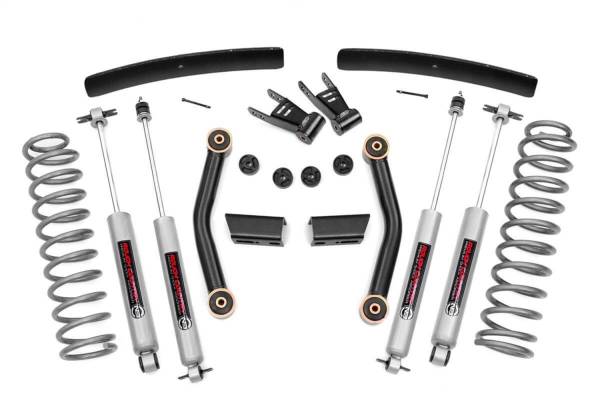 Rough Country - Rough Country Suspension Lift Kit w/Shocks 4.5 in. Easy bolt on Installation Premium N3 Series Shocks  -  62630 - Image 1