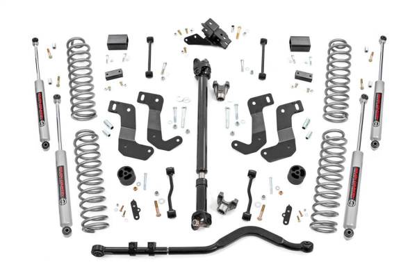 Rough Country - Rough Country Suspension Lift Kit 3.5 in. Nitrogen Charged N3 Shocks Front Rear Coil Springs Durable 18 mm.  -  62730 - Image 1