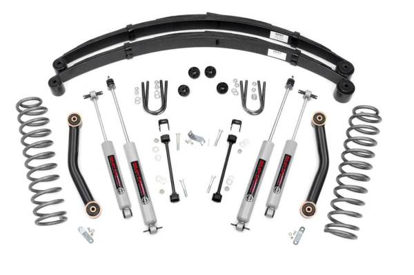 Rough Country - Rough Country Suspension Lift Kit w/Shocks 4.5 in. Lift  -  633N2 - Image 1