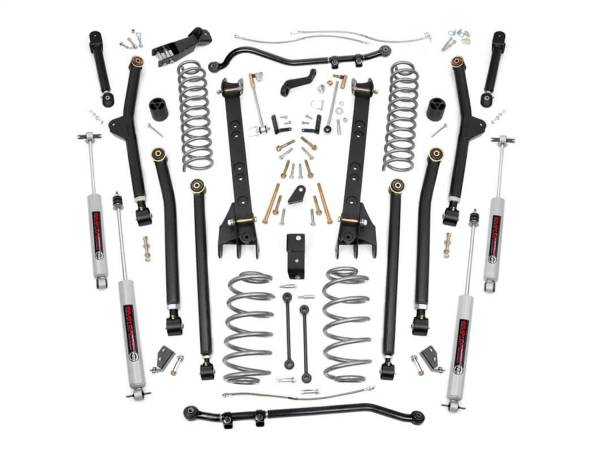 Rough Country - Rough Country X-Series Suspension Lift Kit w/Shocks 4 in.  -  63830 - Image 1