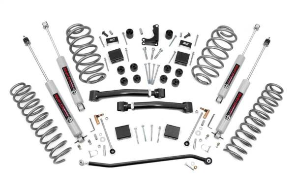 Rough Country - Rough Country X-Series Suspension Lift Kit w/Shocks 4 in.  -  639P - Image 1