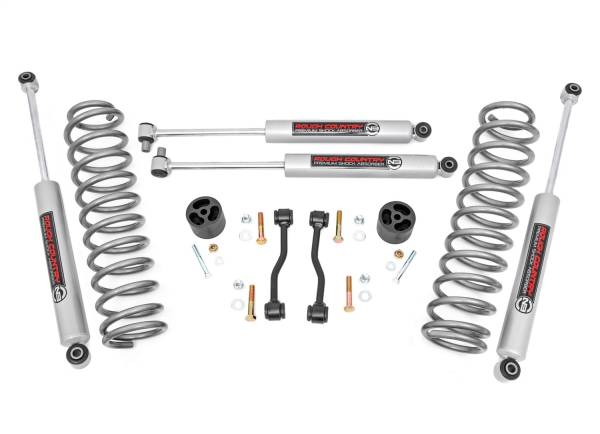 Rough Country - Rough Country Suspension Lift Kit w/Shocks 2.5 in. w/N3 Shocks Incl. Coil Springs  -  64830B - Image 1