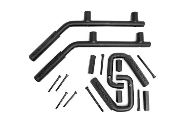 Rough Country - Rough Country Solid Steel Grab Handle Set of 4 Front And Rear Incl. Mounting Hardware  -  6503 - Image 1