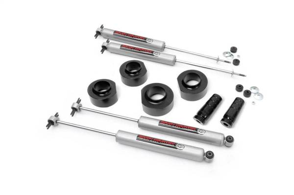 Rough Country - Rough Country Suspension Lift Kit w/Shocks 1.5 in. Easy Bolt-On installation Incl. Hardware Premium N3 Series Shocks  -  68530 - Image 1