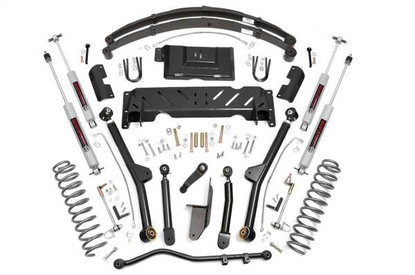 Rough Country - Rough Country X-Series Long Arm Suspension Lift Kit w/Shocks 4.5 in. Lift  -  68622 - Image 1