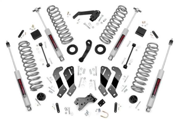 Rough Country - Rough Country Suspension Lift Kit w/Shocks 3.5 in. Control Arm Drop Easy Bolt-On installation Premium N3 Series Shocks  -  69330 - Image 1