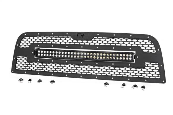 Rough Country - Rough Country Mesh Grille w/LED  -  70152 - Image 1