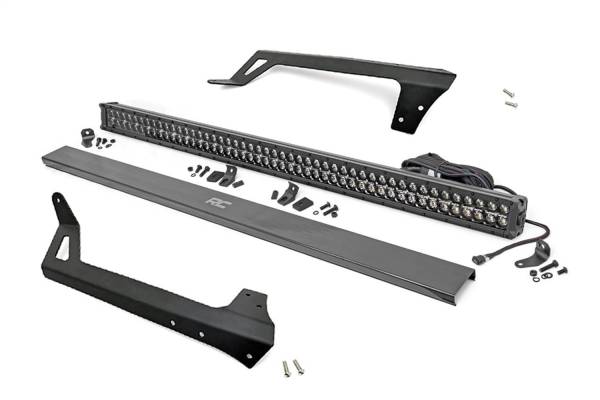 Rough Country - Rough Country LED Light Bar Windshield Mounting Brackets  -  70504BLDRLA - Image 1