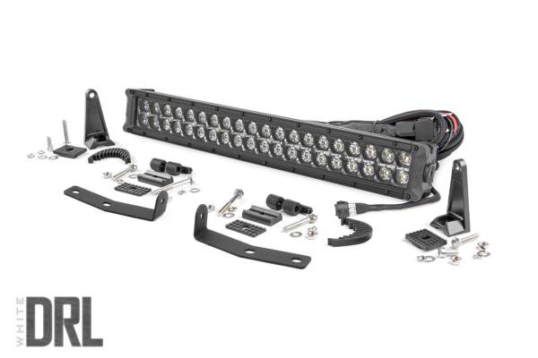 Rough Country - Rough Country LED Bumper Kit Black Light Mount  -  70645DRL - Image 1