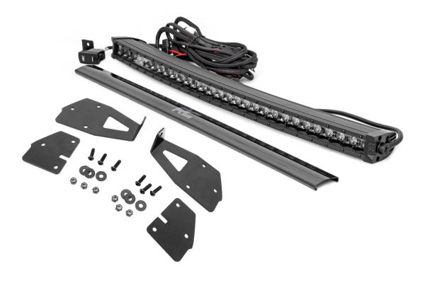 Rough Country - Rough Country LED Hidden Grille Kit 30 in. w/Black Series DRL  -  70701BLDRL - Image 1