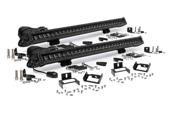 Rough Country - Rough Country LED Grille Kit 30 in. Black Series Cree Pair  -  70771 - Image 1