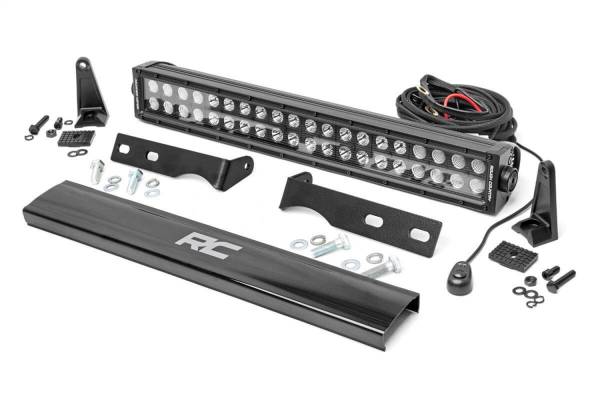 Rough Country - Rough Country Hidden Bumper Black Series LED Light Bar Kit  -  70773 - Image 1