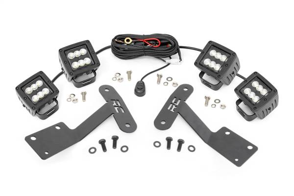 Rough Country - Rough Country LED Lower Windshield Ditch Kit  -  70836 - Image 1