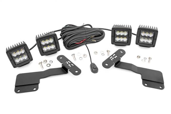 Rough Country - Rough Country LED Lower Windshield Ditch Kit  -  70851 - Image 1