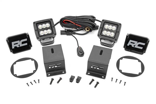 Rough Country - Rough Country LED Fog Light Kit  -  70858 - Image 1