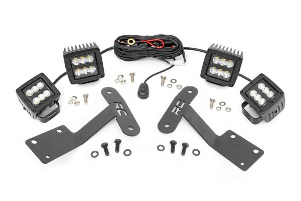 Rough Country - Rough Country LED Lower Windshield Ditch Kit  -  70866 - Image 1