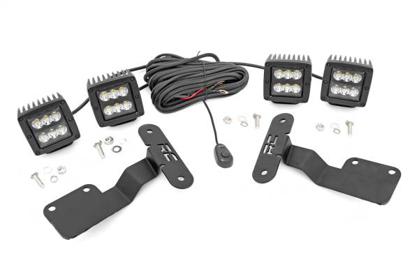 Rough Country - Rough Country LED Lower Windshield Ditch Kit  -  70868 - Image 1