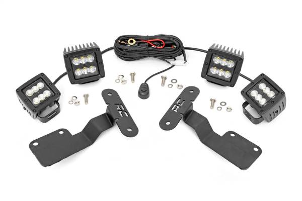 Rough Country - Rough Country LED Lower Windshield Ditch Kit  -  70870 - Image 1