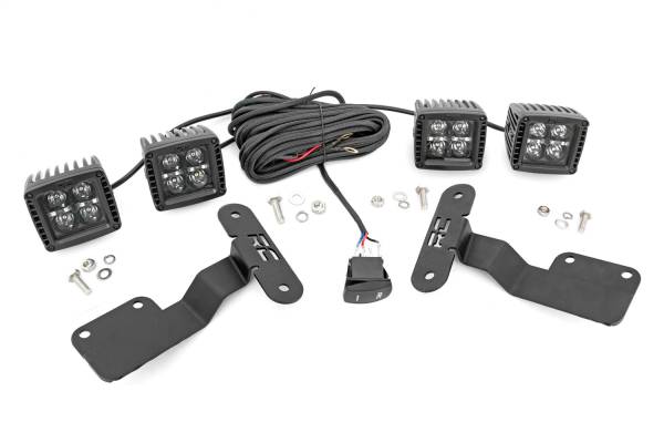 Rough Country - Rough Country LED Lower Windshield Ditch Kit  -  70871 - Image 1