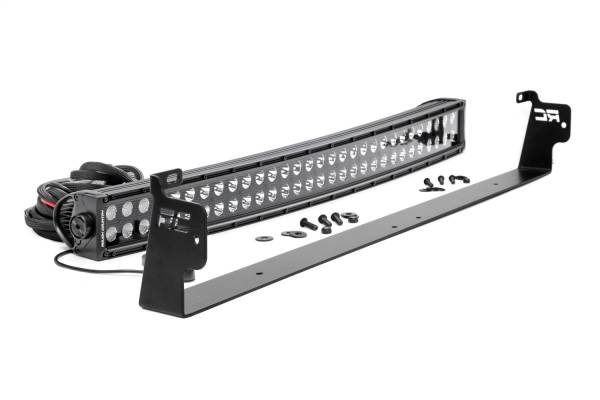 Rough Country - Rough Country LED Bumper Kit 30 in. w/Black Series  -  70883 - Image 1