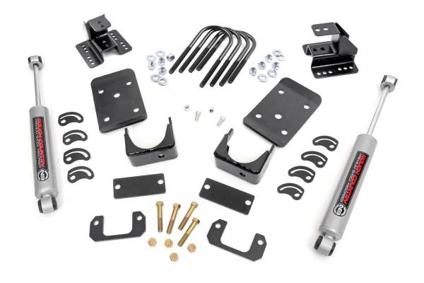 Rough Country - Rough Country Coil Spring Lowering Kit  -  72330 - Image 1