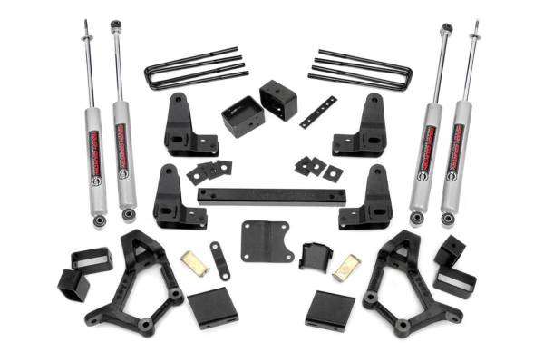 Rough Country - Rough Country Suspension Lift Kit w/Shocks 4-5 in. Lift  -  733.20 - Image 1