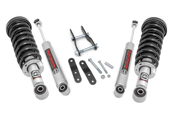 Rough Country - Rough Country Suspension Lift Kit w/Shocks 2.5 in. Lift  -  740.23 - Image 1