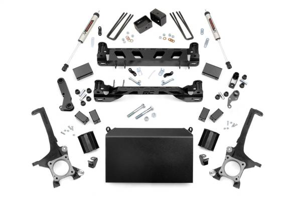 Rough Country - Rough Country Suspension Lift Kit w/Shocks 4 in. Lift Incl. Strut Spacers Rear v2 Monotube Shocks  -  75170 - Image 1